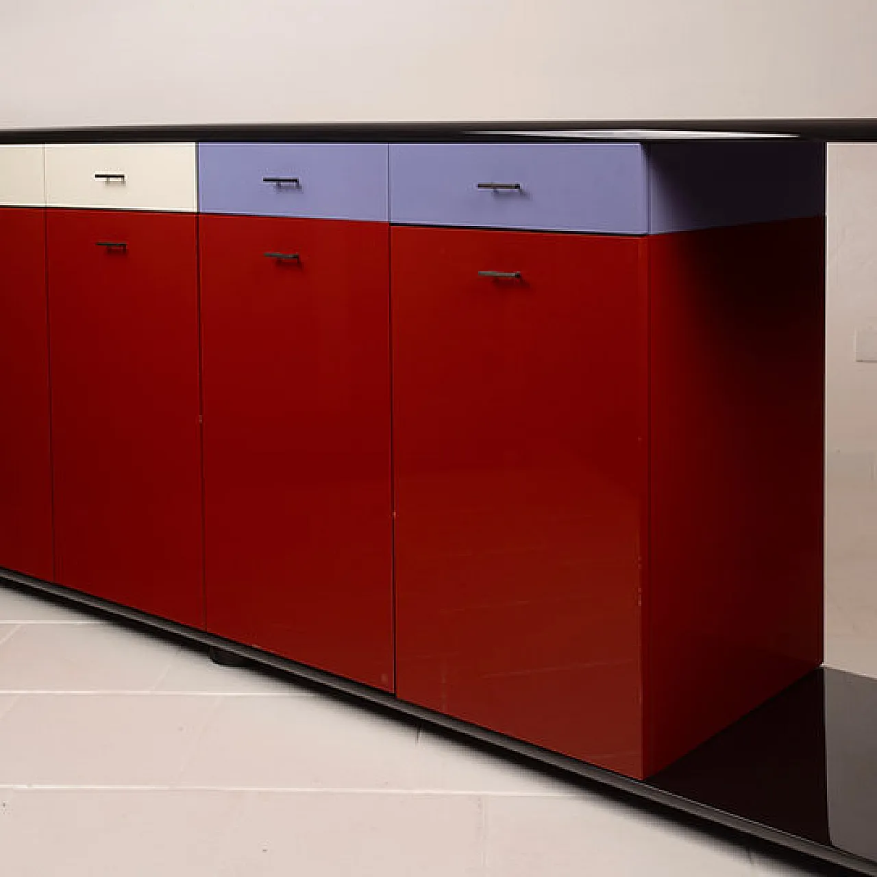 Kinu sideboard by Motomi Kawakami for Arflex, 1980s 7