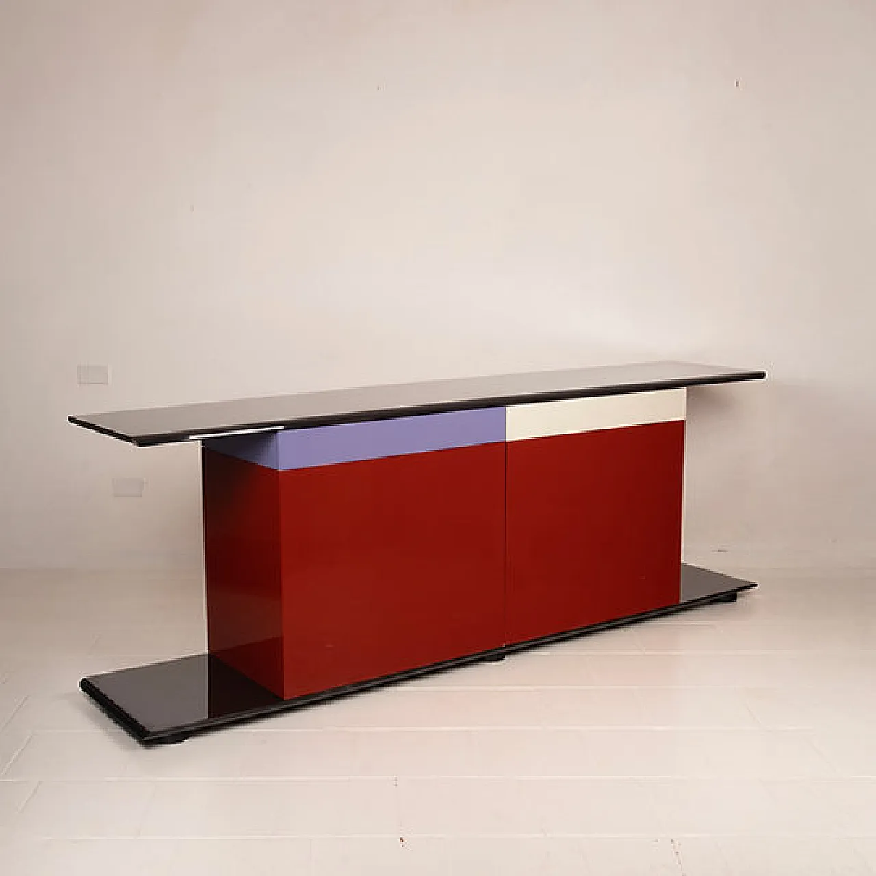 Kinu sideboard by Motomi Kawakami for Arflex, 1980s 9