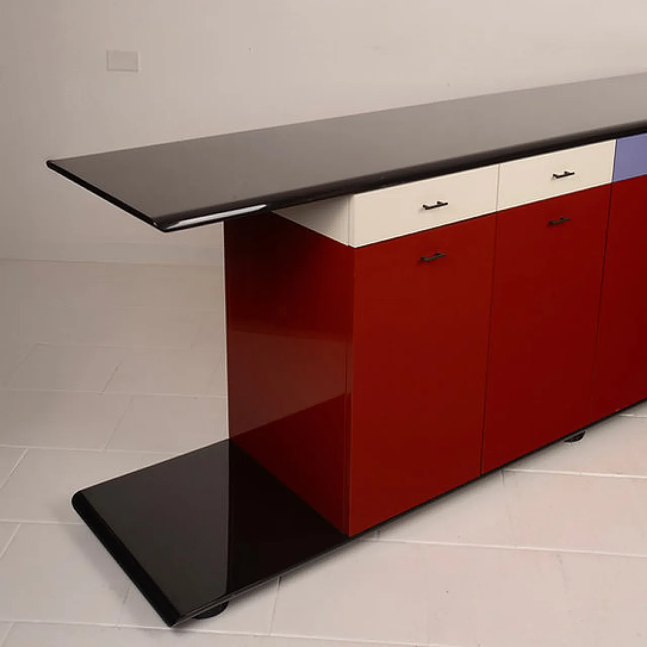 Kinu sideboard by Motomi Kawakami for Arflex, 1980s 14