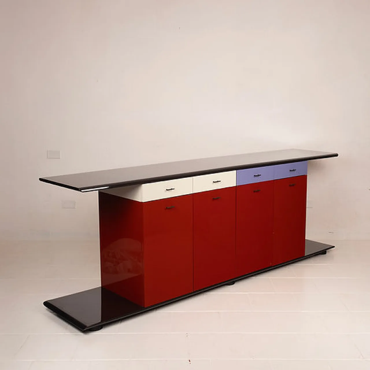 Kinu sideboard by Motomi Kawakami for Arflex, 1980s 15