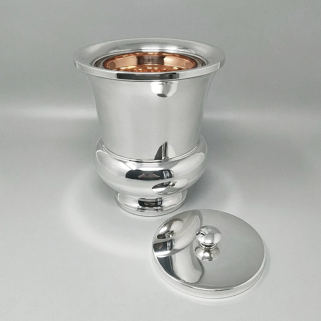 Secchiello per ghiaccio di Aldo Tura per Macabo, anni '60 2