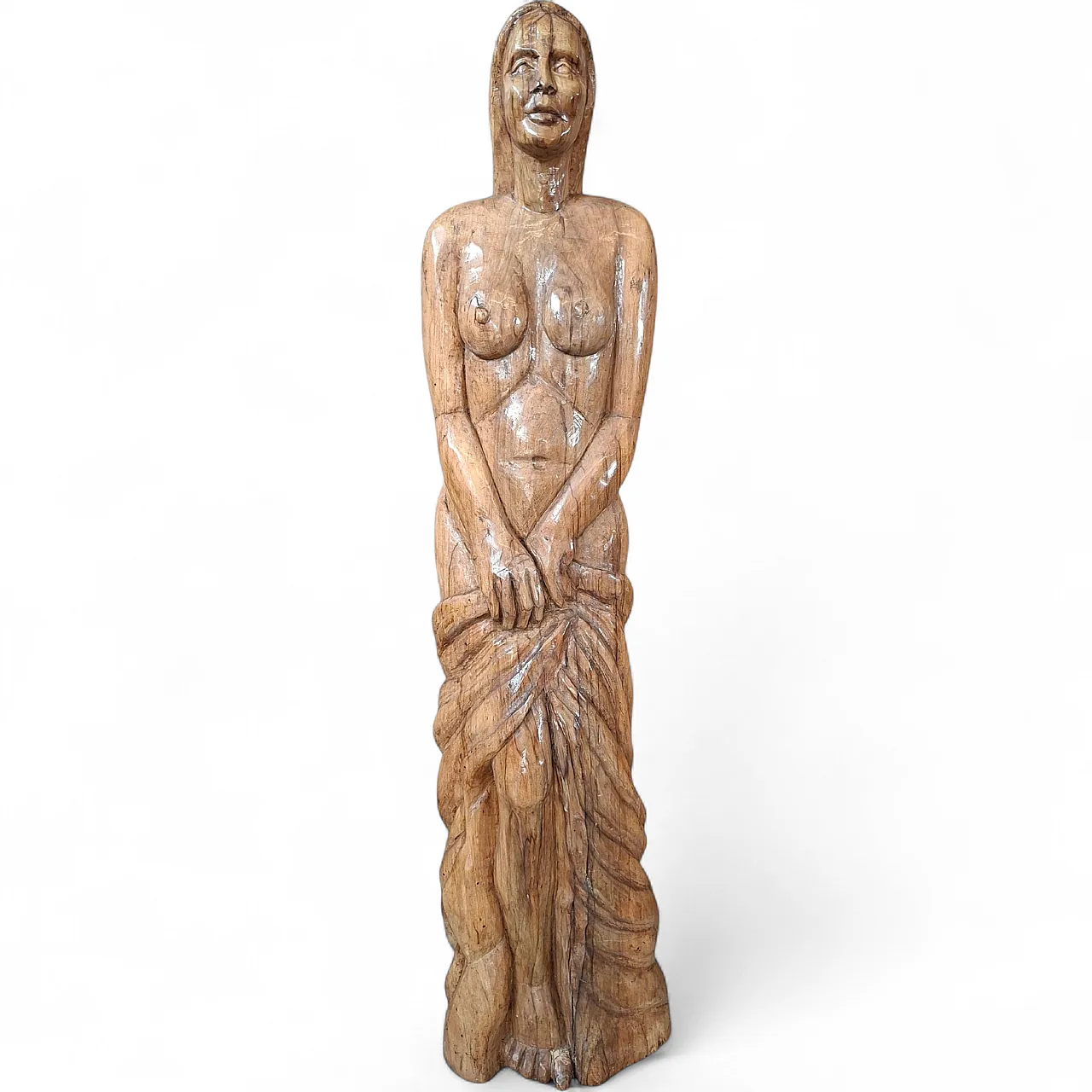 Female Nude, lignea sculpture, 1940s 17