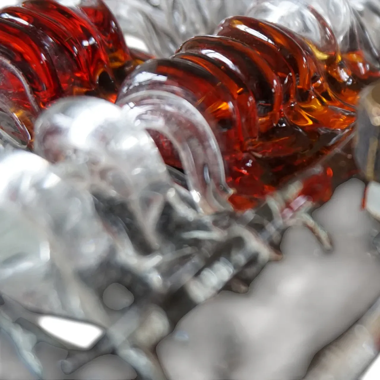 Poliarte brutalist wall lamp by Albano Poli, 1970s 3