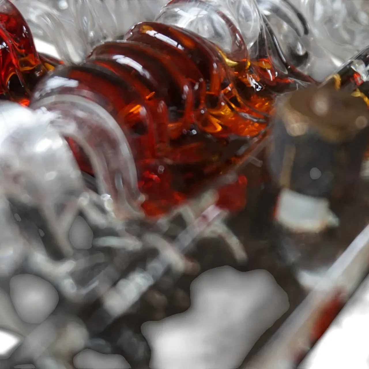 Poliarte brutalist wall lamp by Albano Poli, 1970s 8