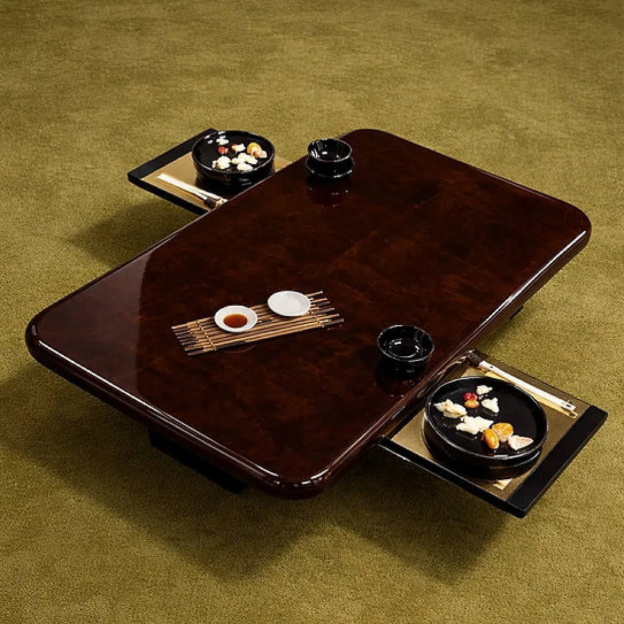 Coffee table model 2315 by Giorgio Tura for Tura, 1980s 2