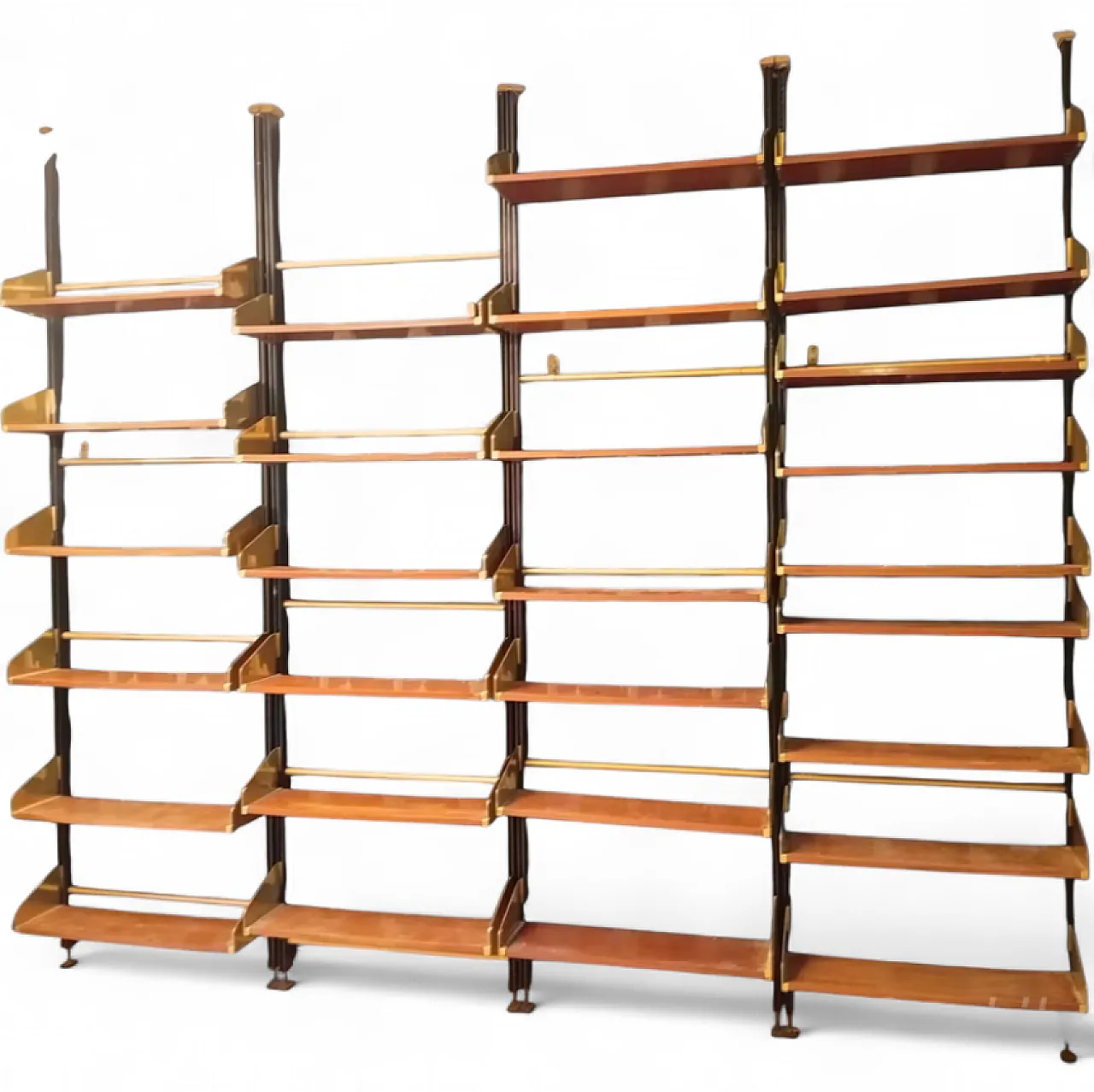 4 Librerie di FEAL in alluminio e legno, '900 4