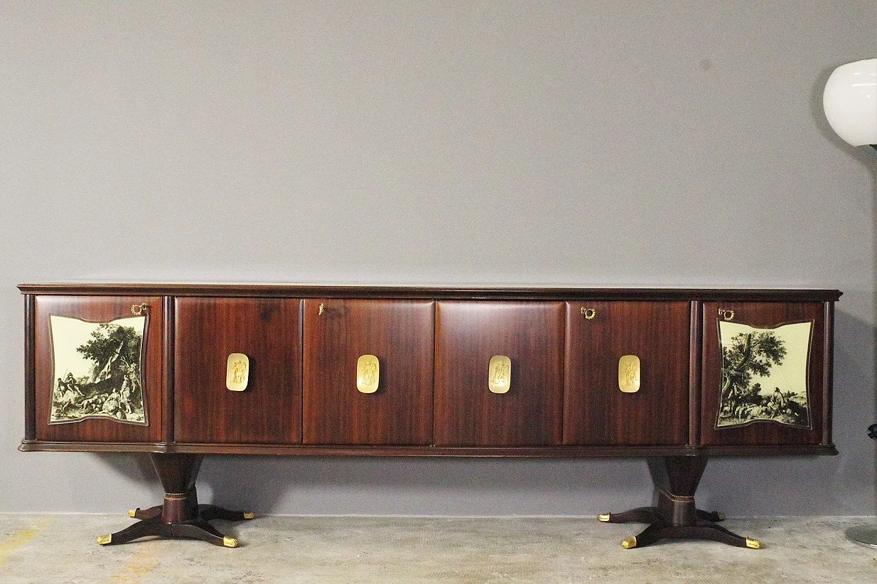 Rigamonti Brothers dining set, 1940s 3