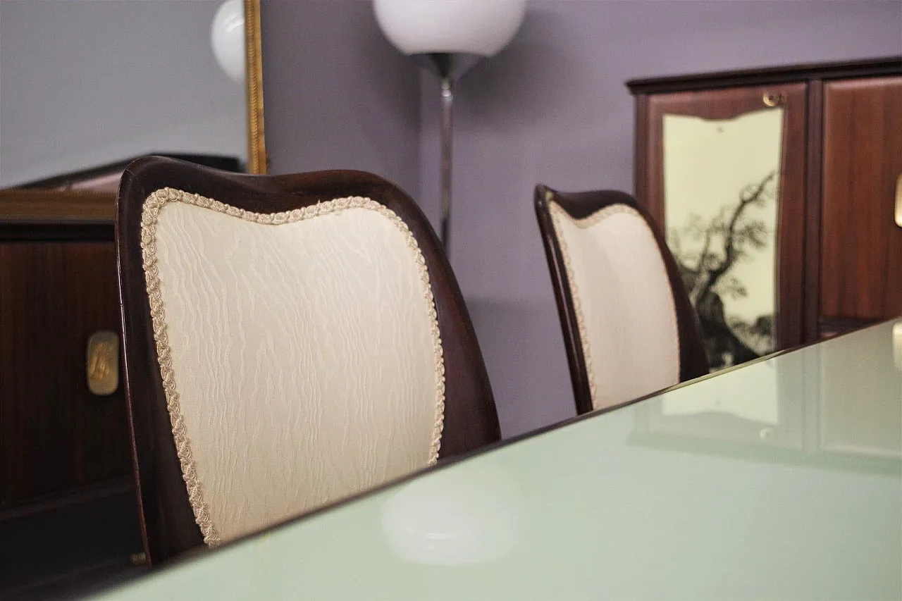 Rigamonti Brothers dining set, 1940s 7