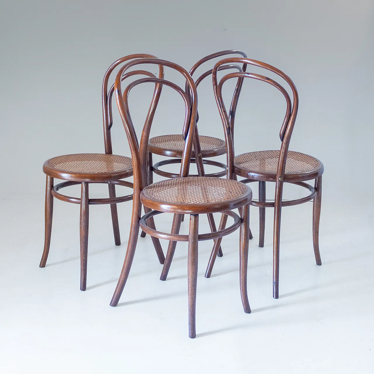 4 dining chairs, by Josef Hoffmann, Austria, 20th century 1