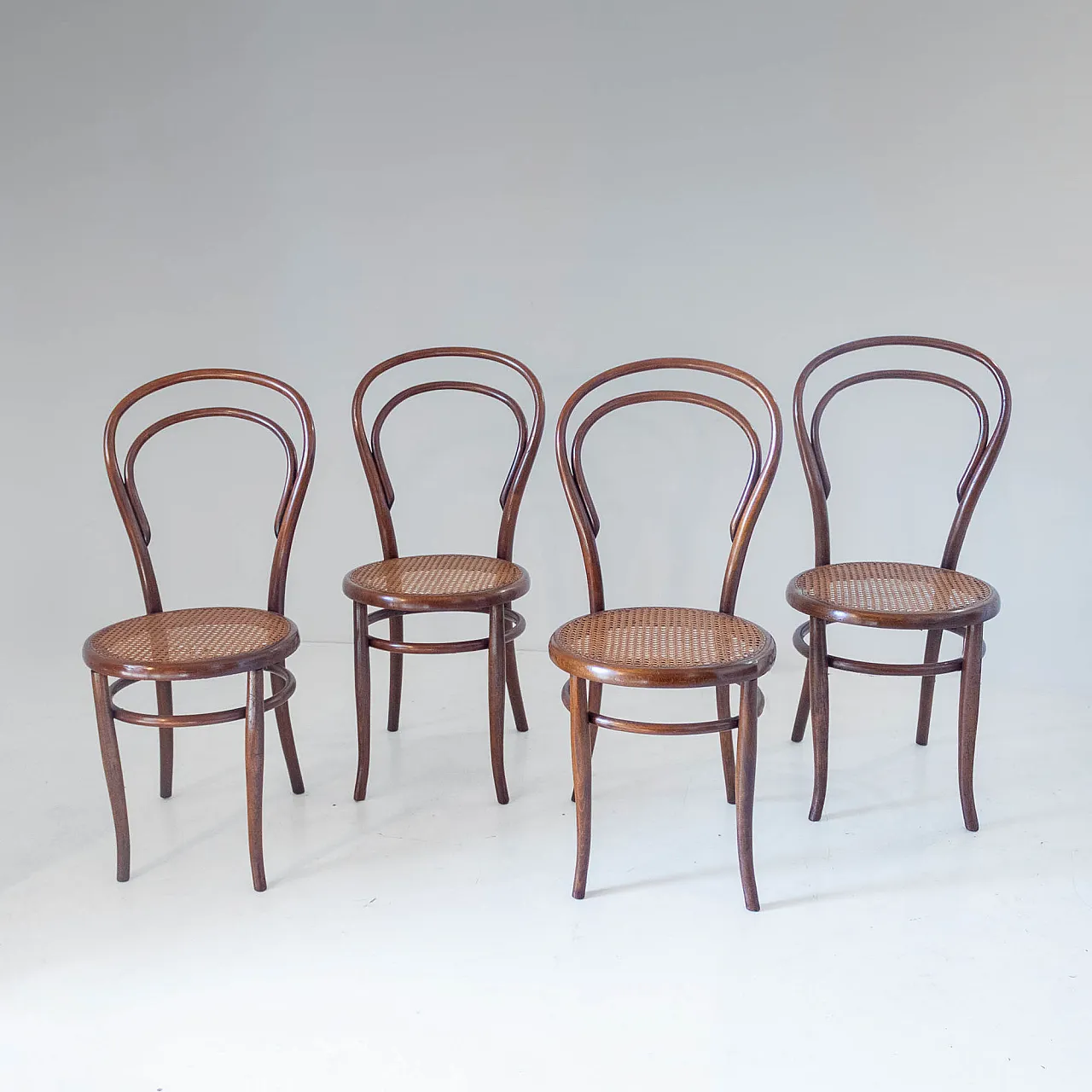4 dining chairs, by Josef Hoffmann, Austria, 20th century 2