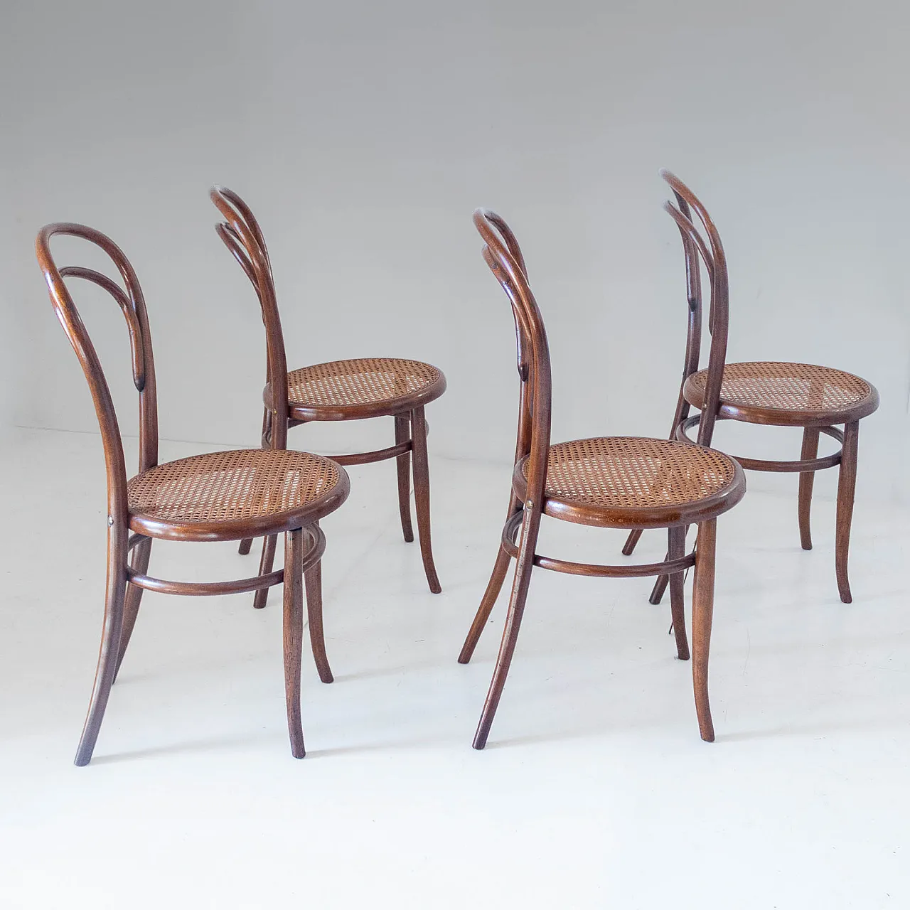 4 dining chairs, by Josef Hoffmann, Austria, 20th century 4