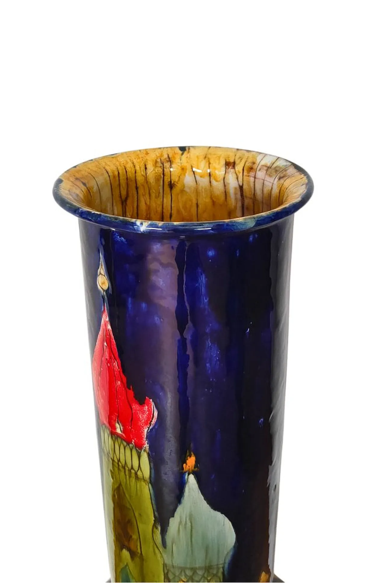 Vaso in ceramica di Elio Schiavon, anni '60 3