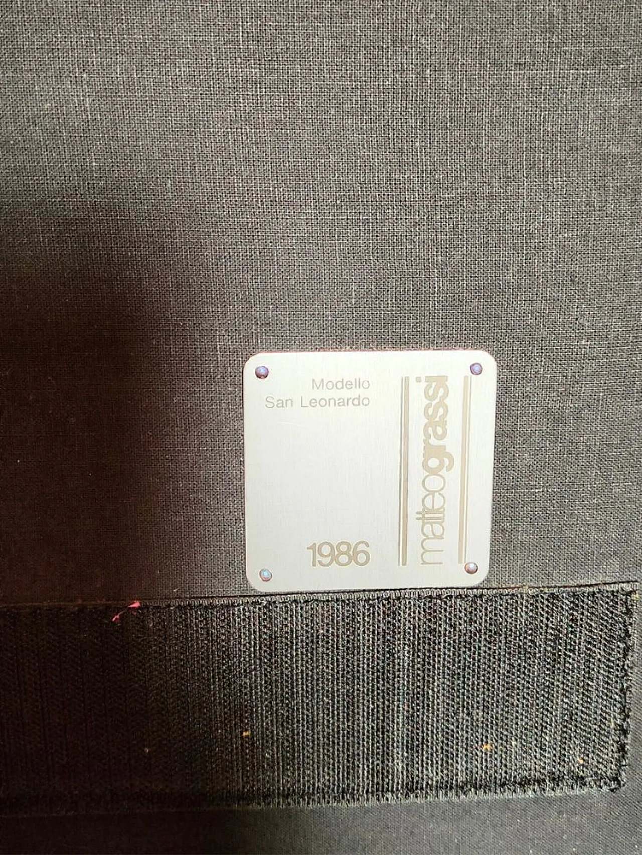 Divano San Leonardo di Alessandro Mendini per Grassi, anni '80 4