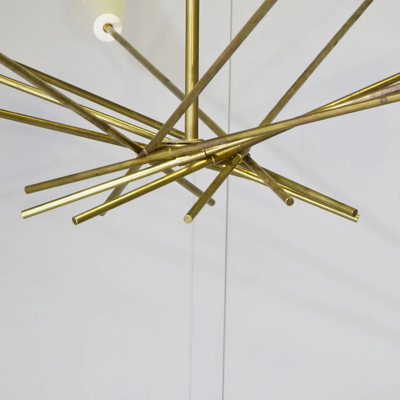 Shangai chandelier in the style of Stilnovo, 1960s 4
