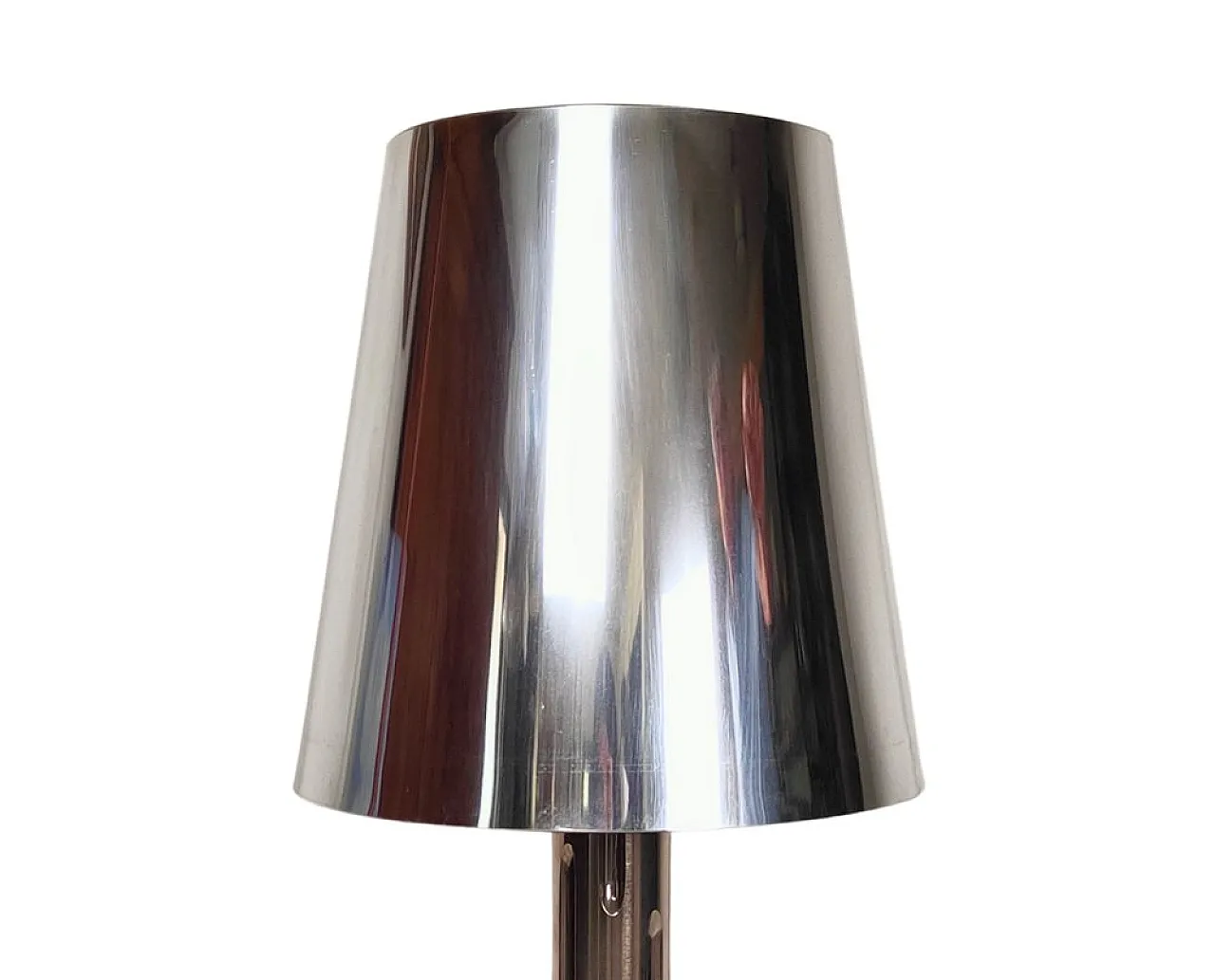 Chromed metal table lamp, 1960s 2