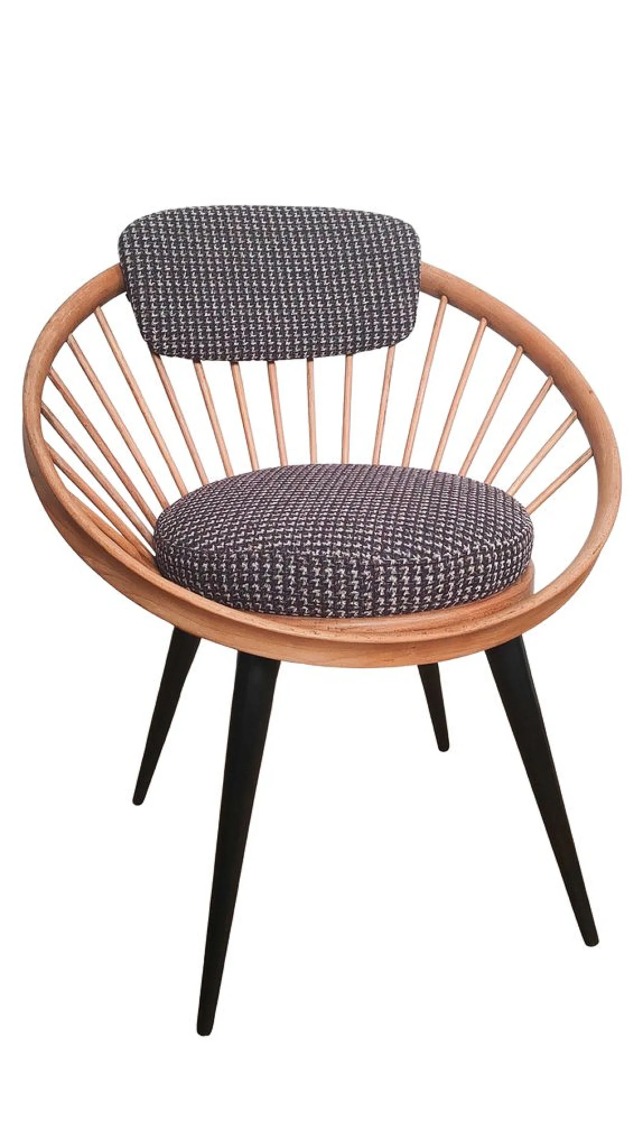 Pair of chairs by Yngve Ekström for Swedese, mid-20th century 4