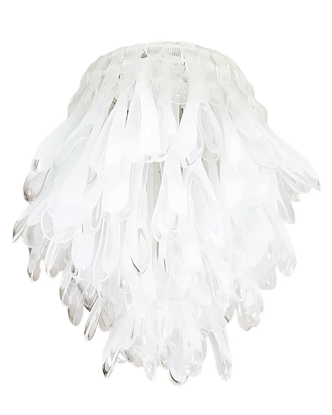 Lampadario petalo di Vistosi, anni '60 1