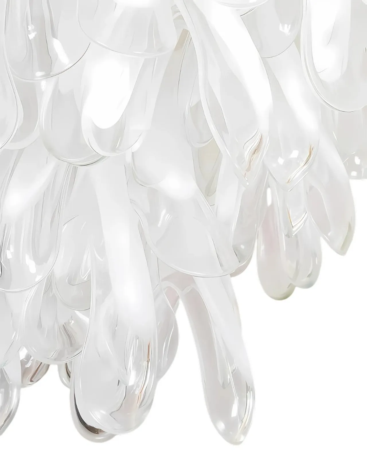 Lampadario petalo di Vistosi, anni '60 2