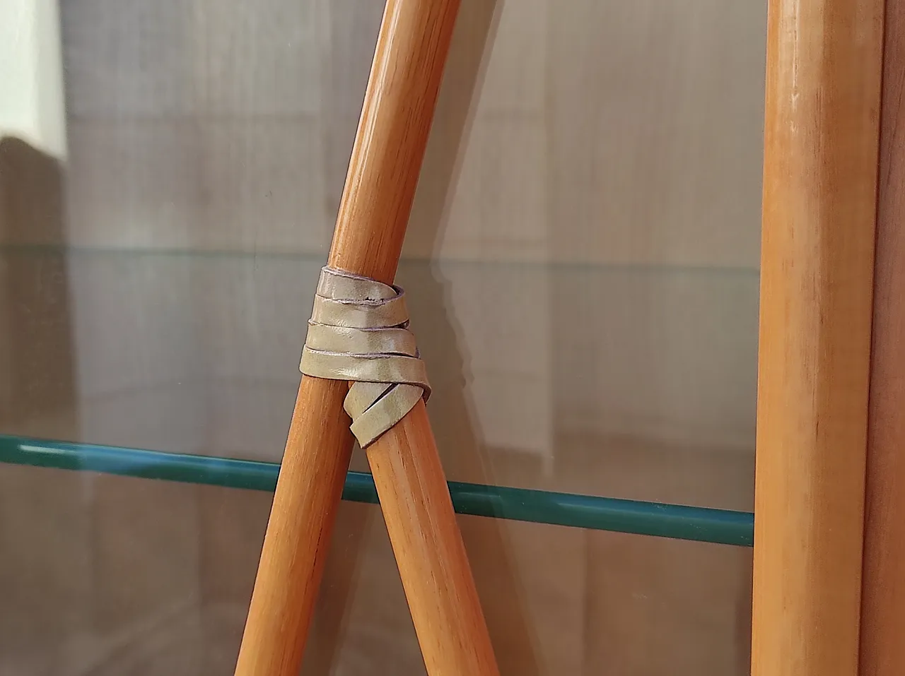Credenza in legno di bambù Roberti Rattan, anni '60 10