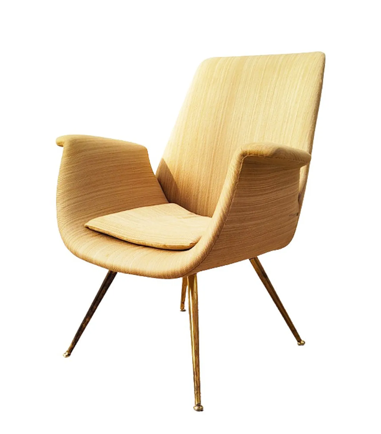 Fabric armchair by Rima, 1950s 1