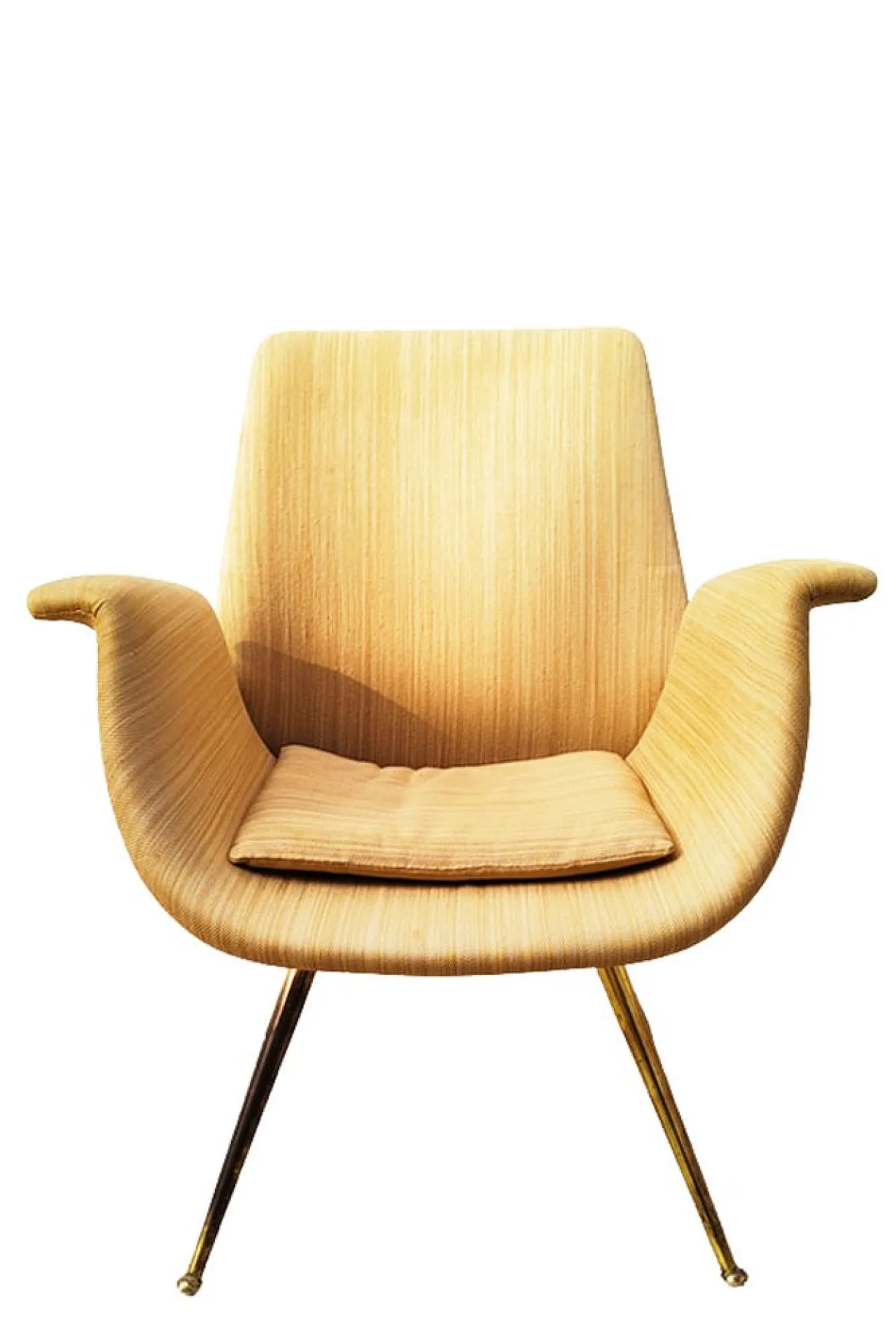 Fabric armchair by Rima, 1950s 2