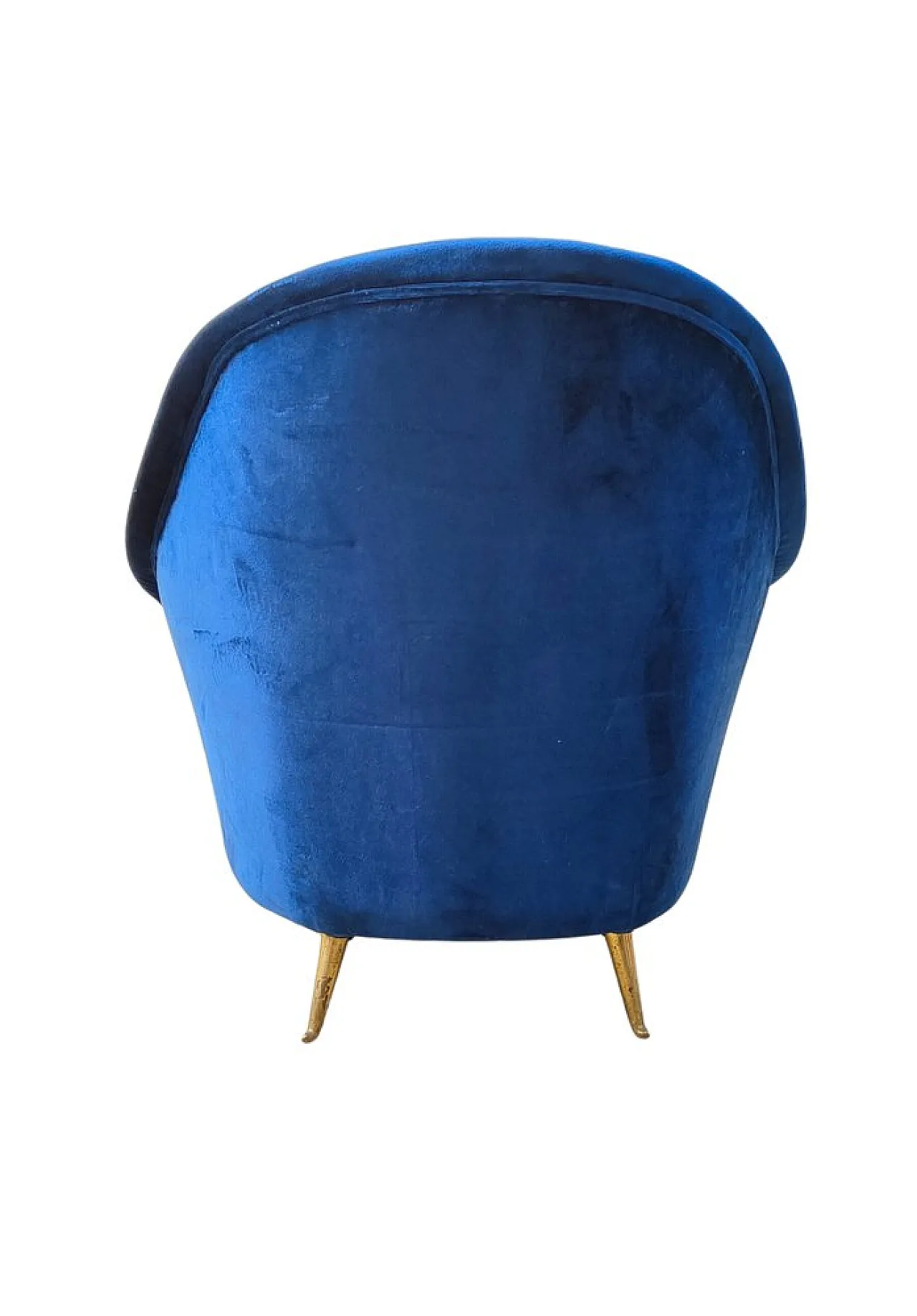 Blue Isa lounge chair, 1950s 4