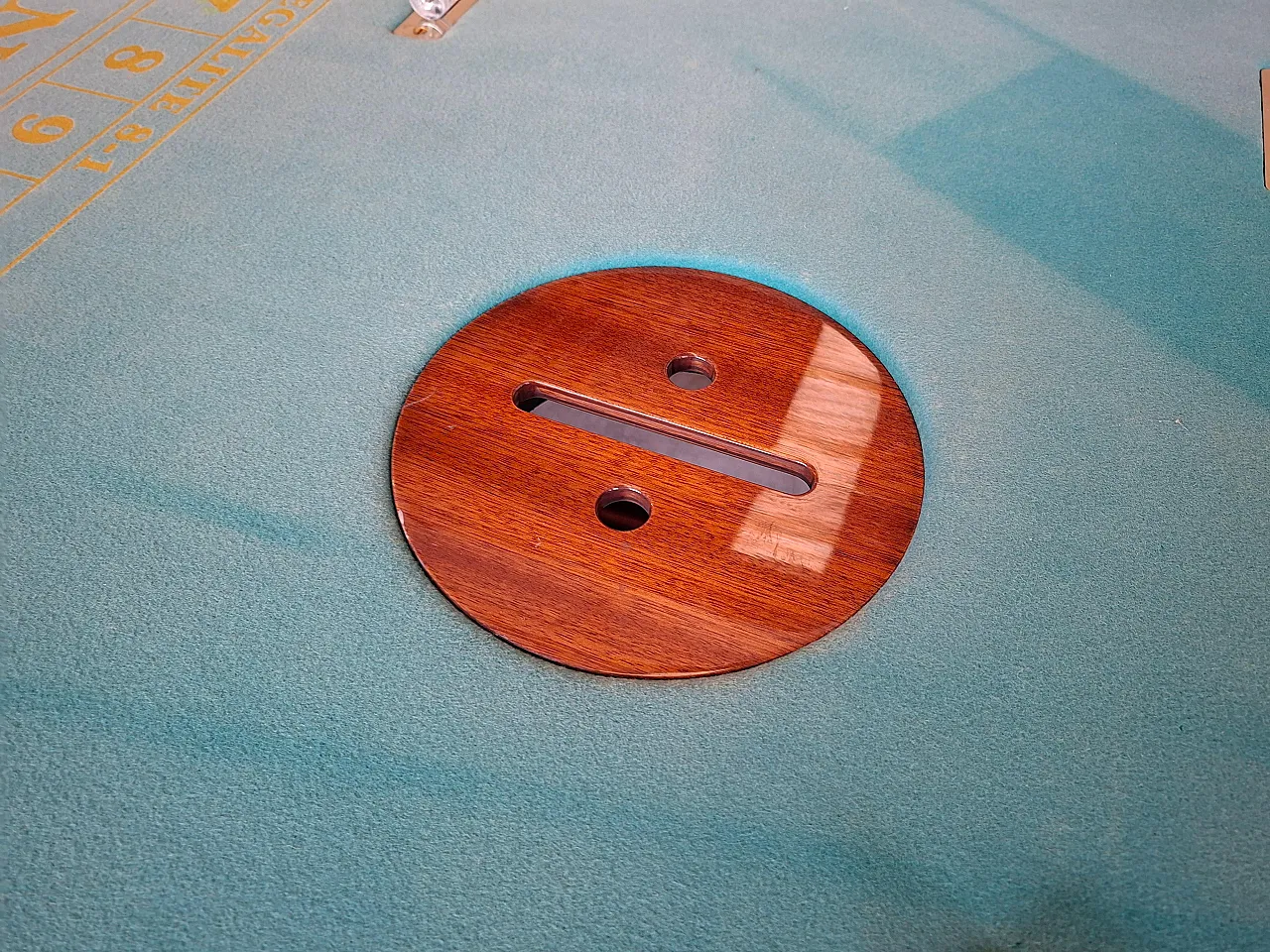 Punto Banco game table, Former Casino of Venice, 1980s 3