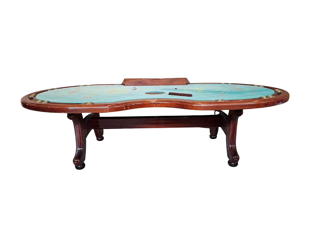 Punto Banco game table, Former Casino of Venice, 1980s 13