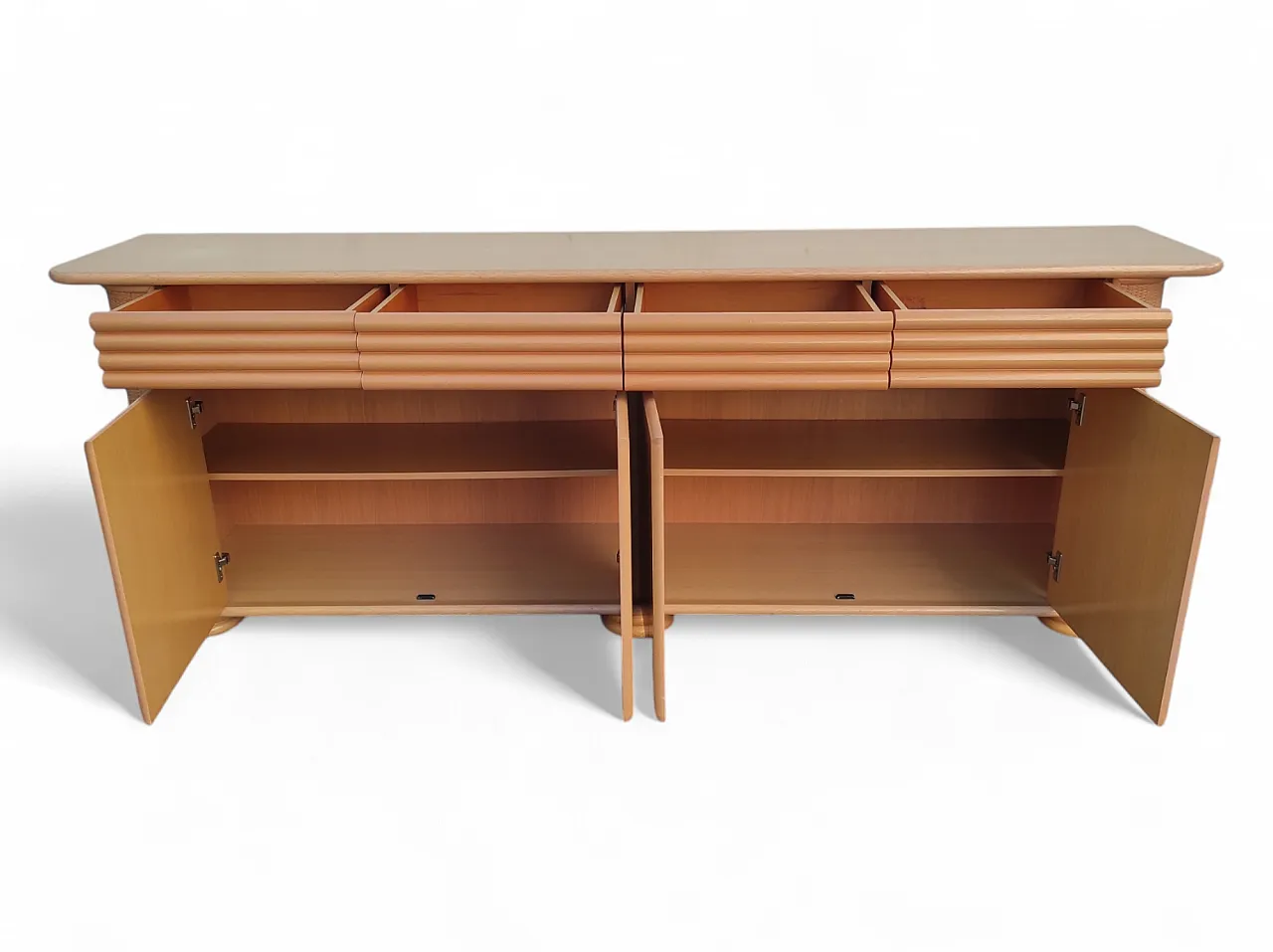 Contromobile in bamboo di Roberti Rattan, anni '60 6