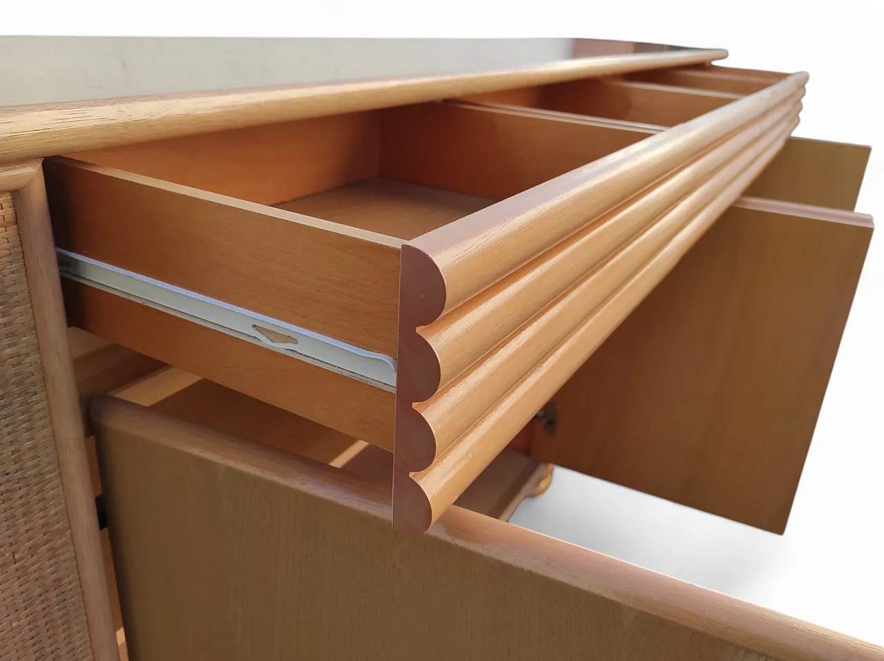 Contromobile in bamboo di Roberti Rattan, anni '60 8