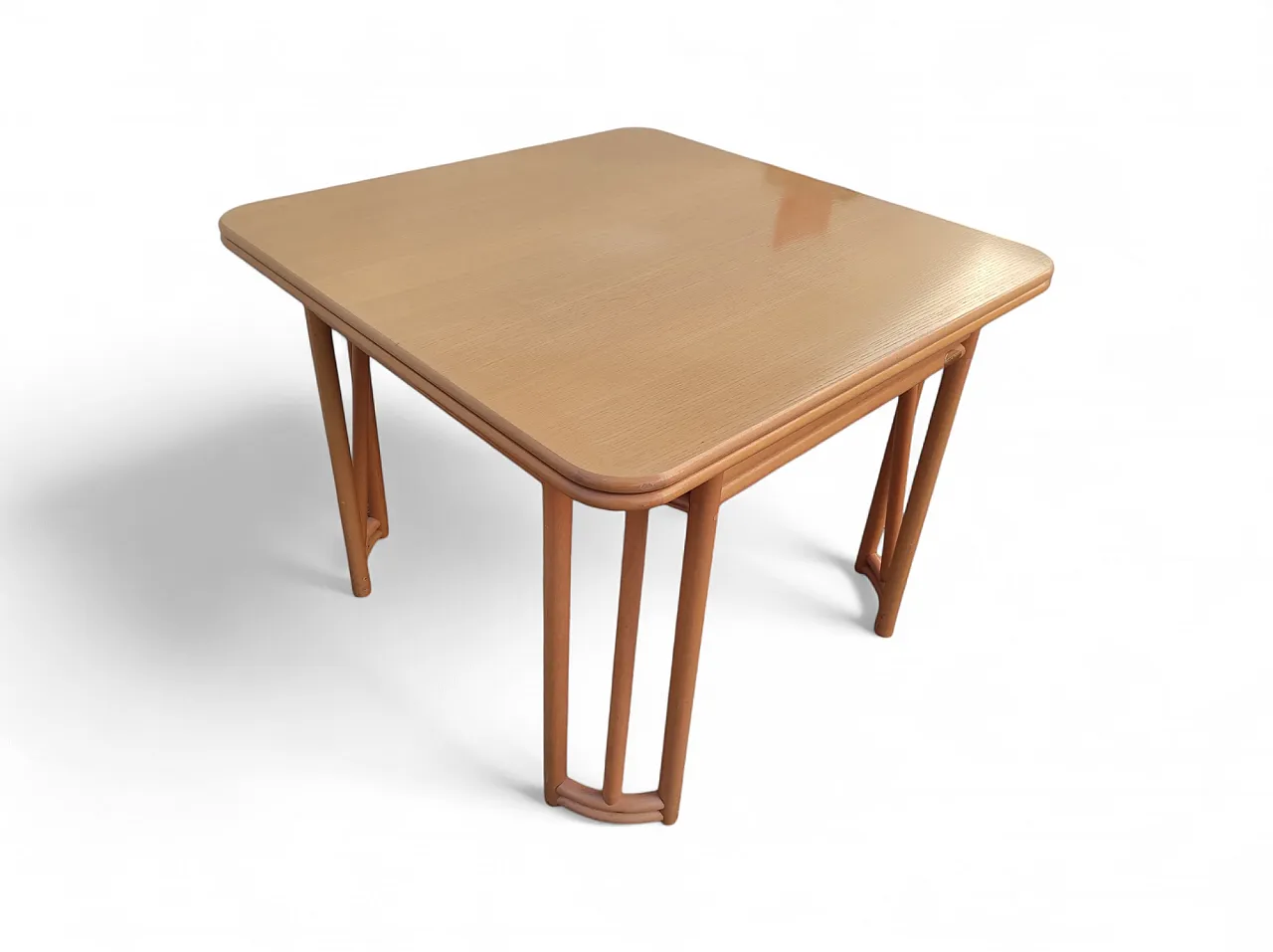 Bamboo wood table by Roberti Rattan, 1960s 3