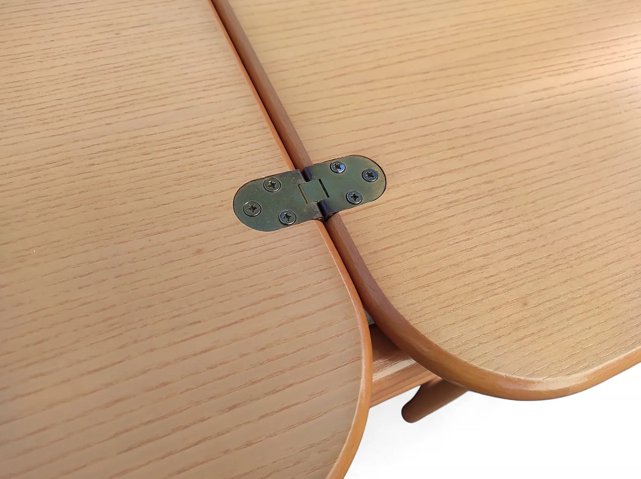Bamboo wood table by Roberti Rattan, 1960s 7