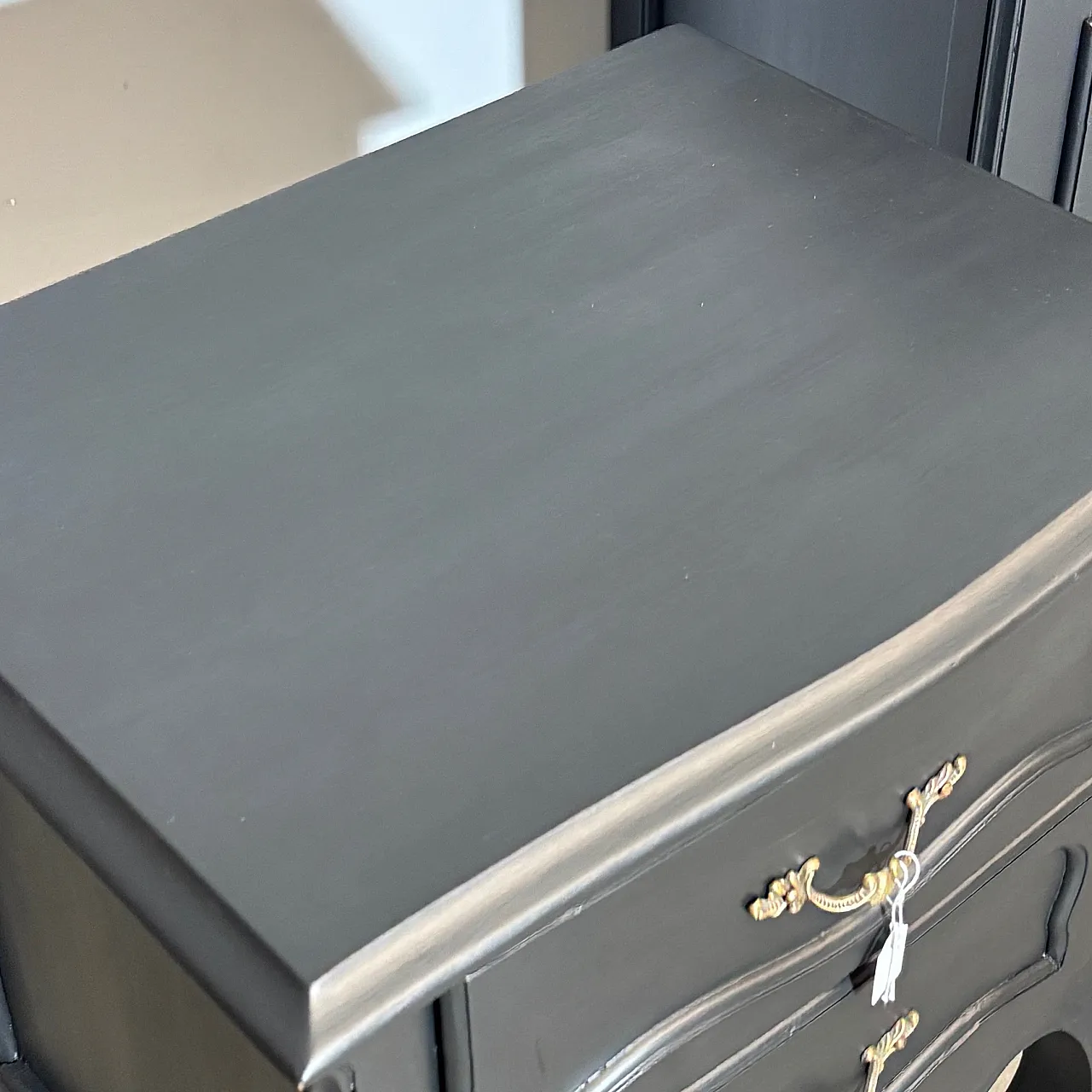 Chest of drawers and two bedside tables, 1950s 10