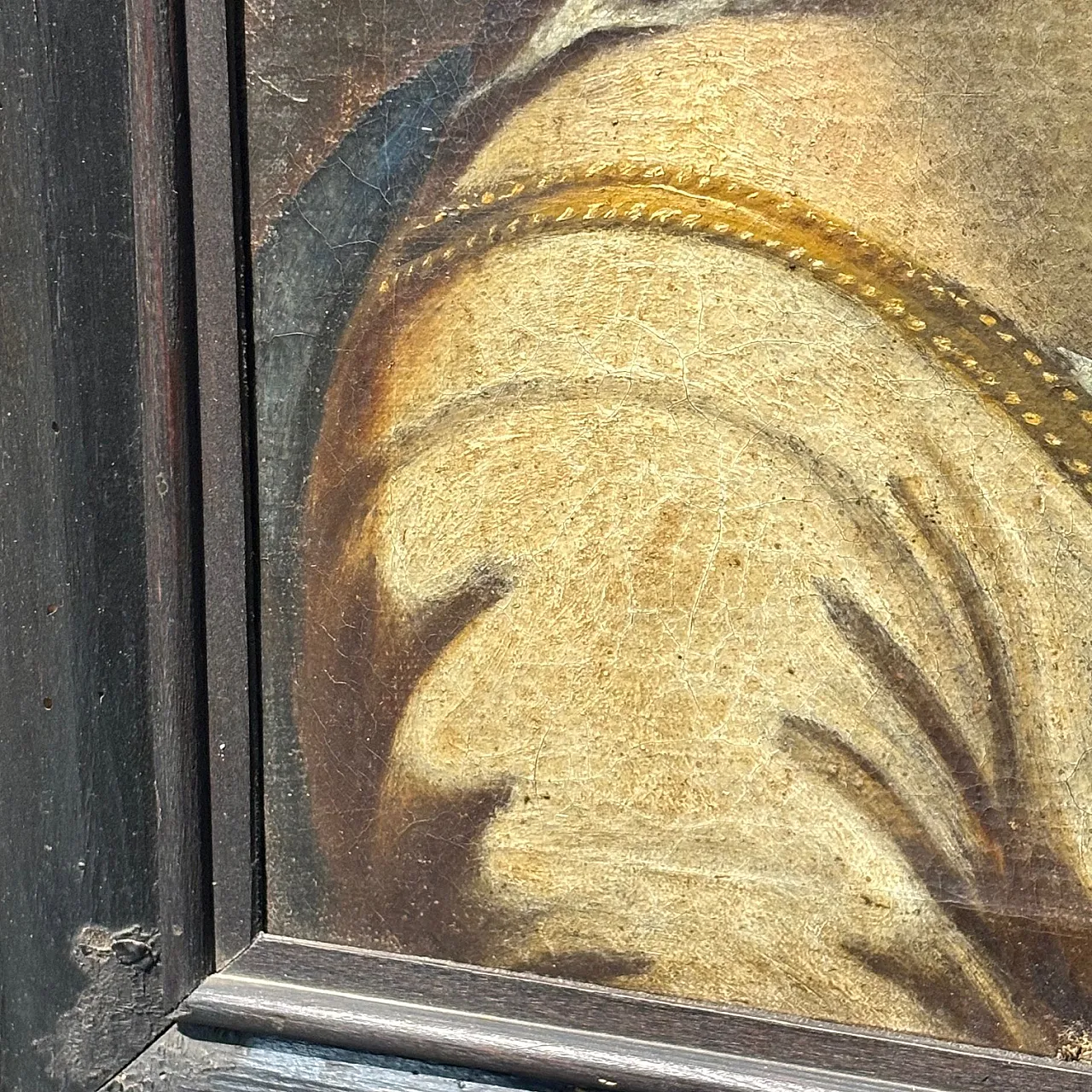 Oil painting on canvas with Mary Magdalene, early 17th century 6