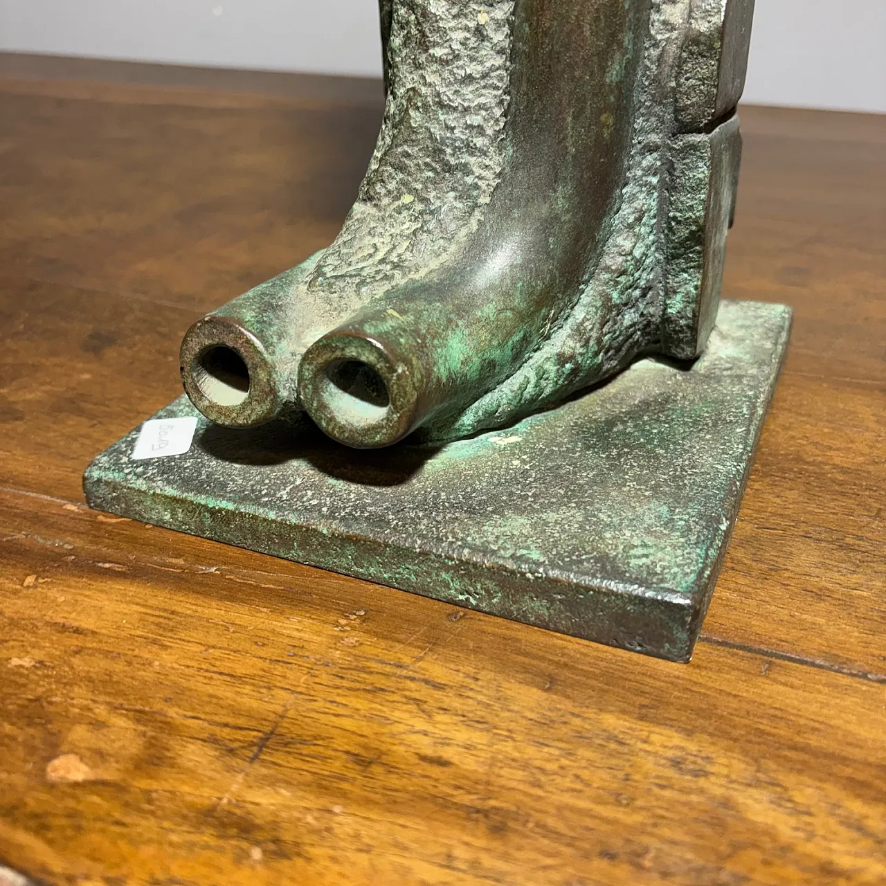 Bronze sculpture totem Horst BoHm Kronach. Germany, 80s 4