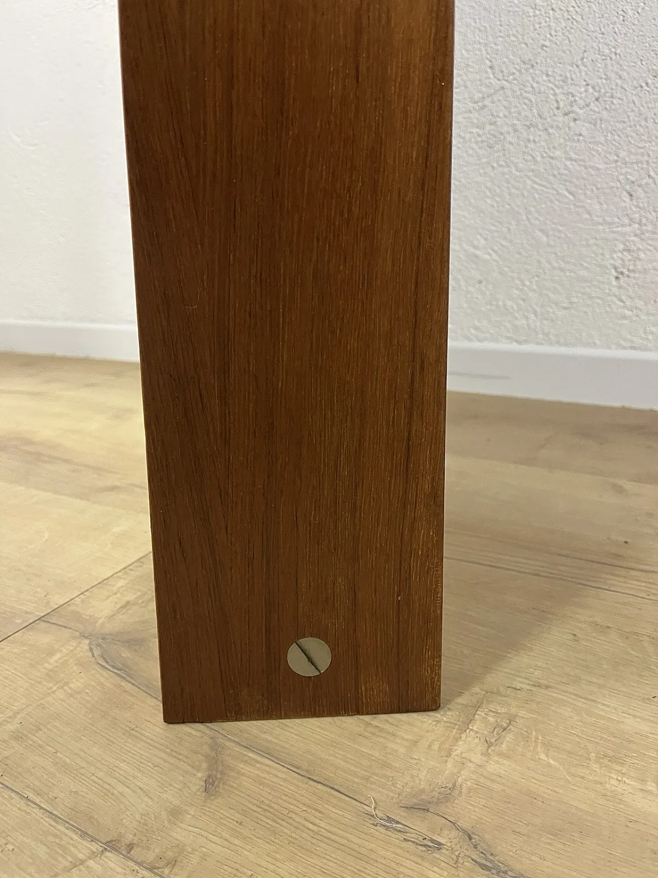 Specchio da terra in legno, anni '60 15