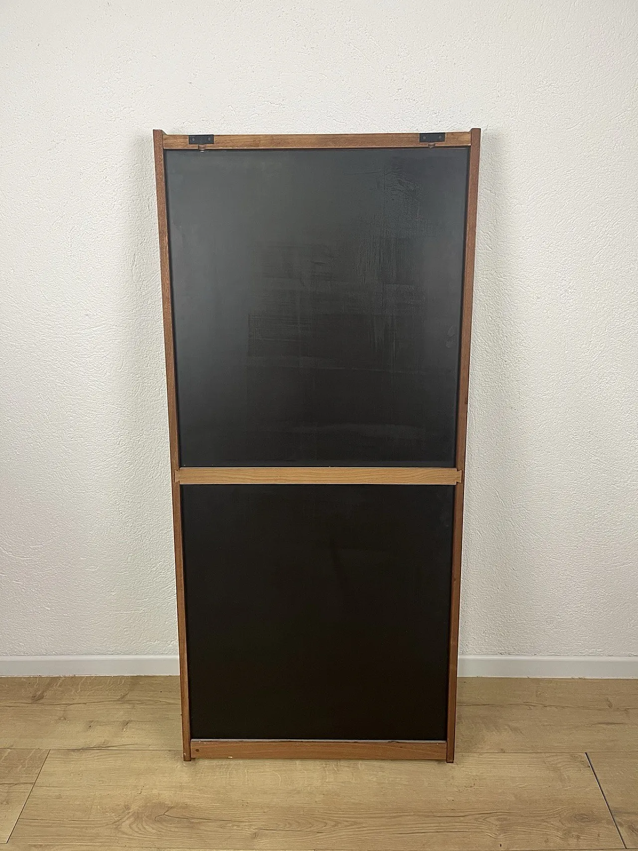 Specchio da terra in legno, anni '60 16