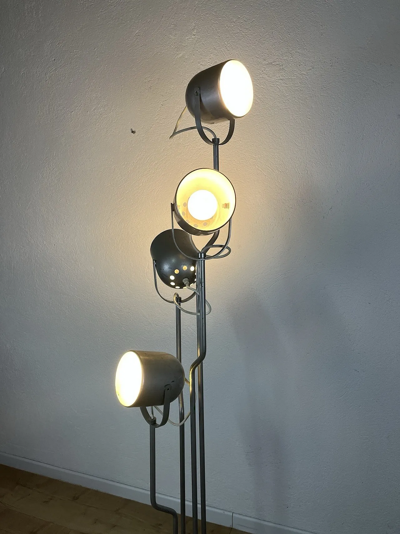 Lampada da terra di Reggiani, anni '60 2