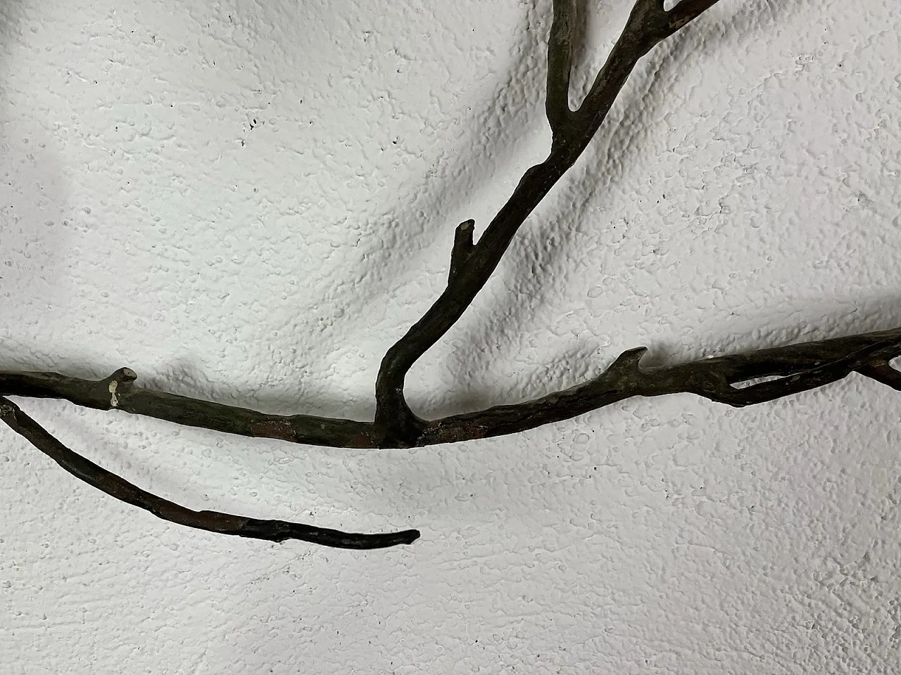 Appendiabito scultura in ferro, anni '70 5