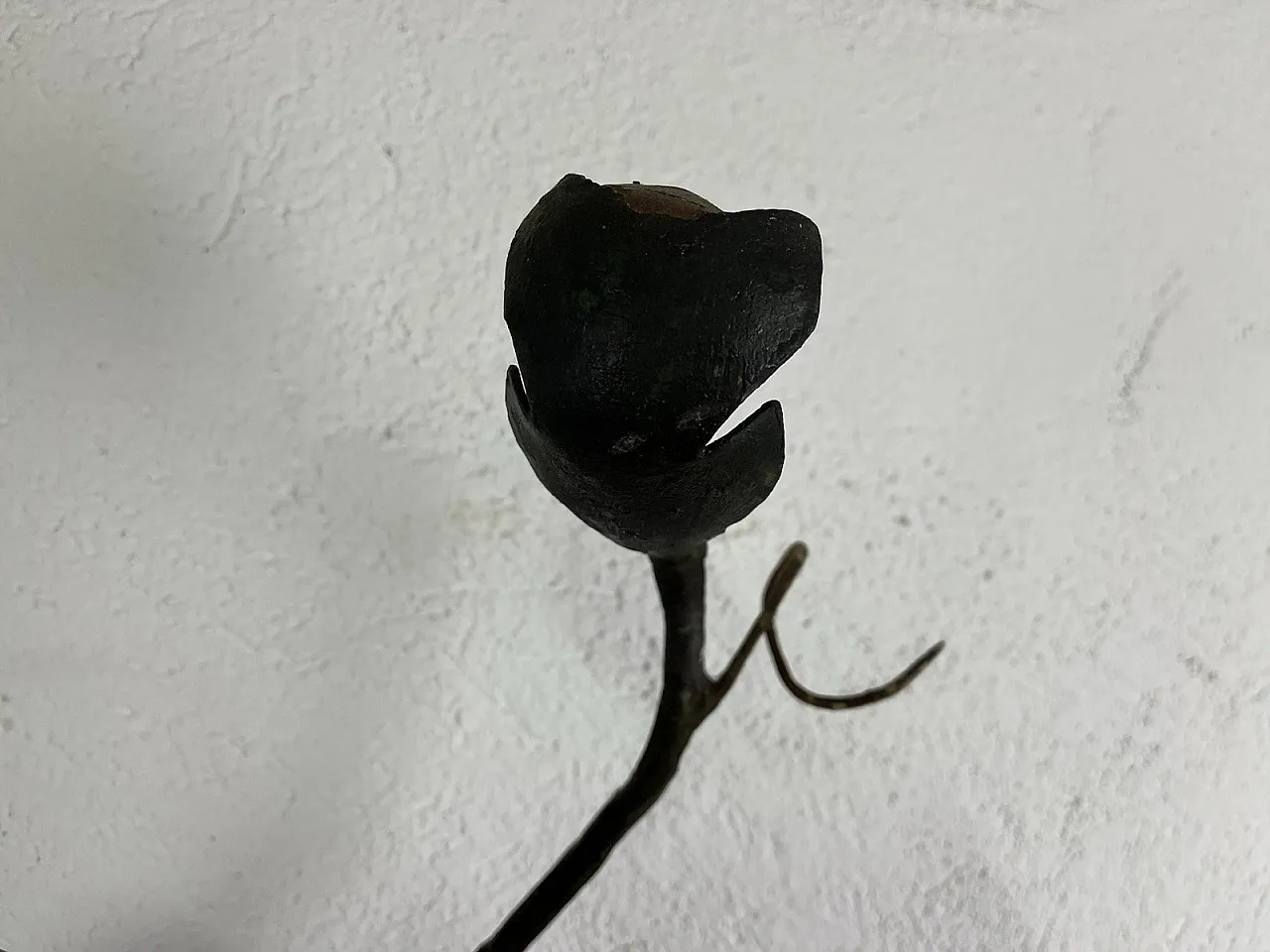 Appendiabito scultura in ferro, anni '70 8