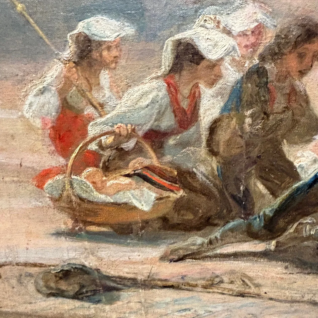 Cesare Dies, Leo XIII with diplomats, oil painting, 19th century 21