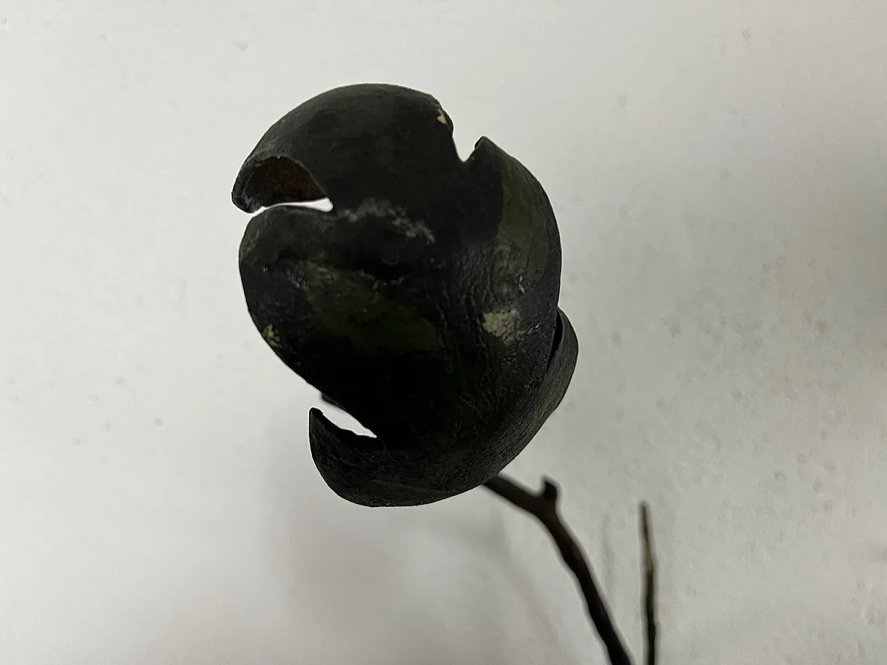 Appendiabito scultura in ferro, anni '70 11