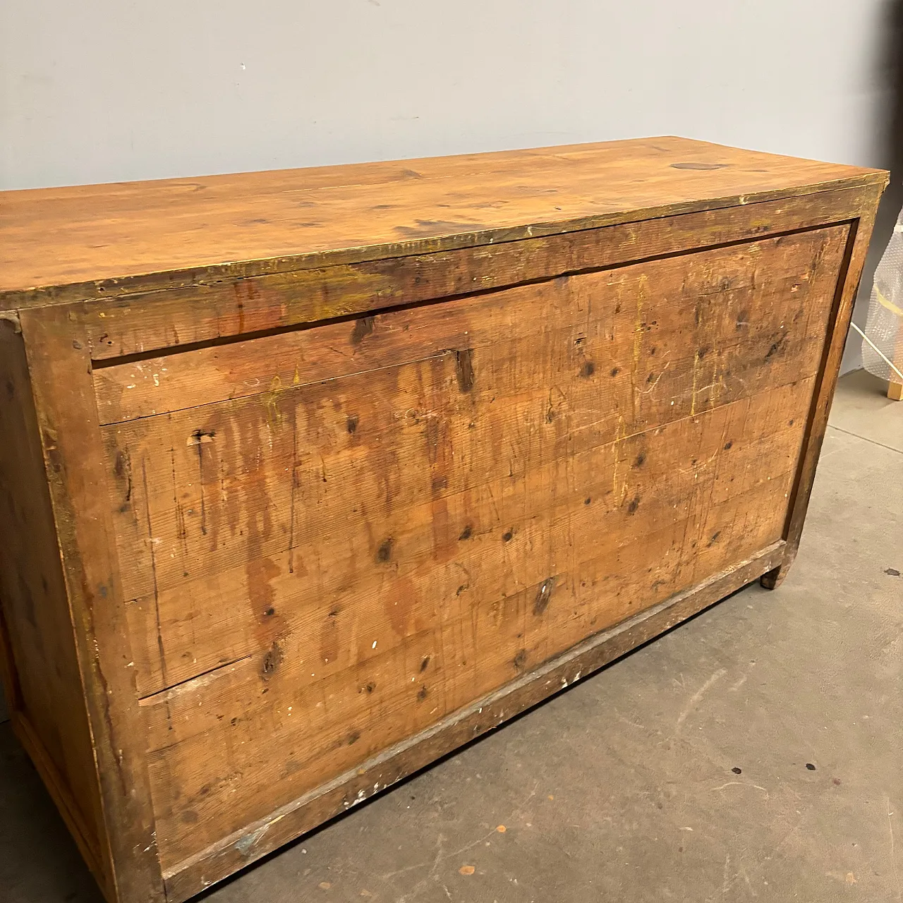 Credenza servante toscana a quattro sportelli , '800 2