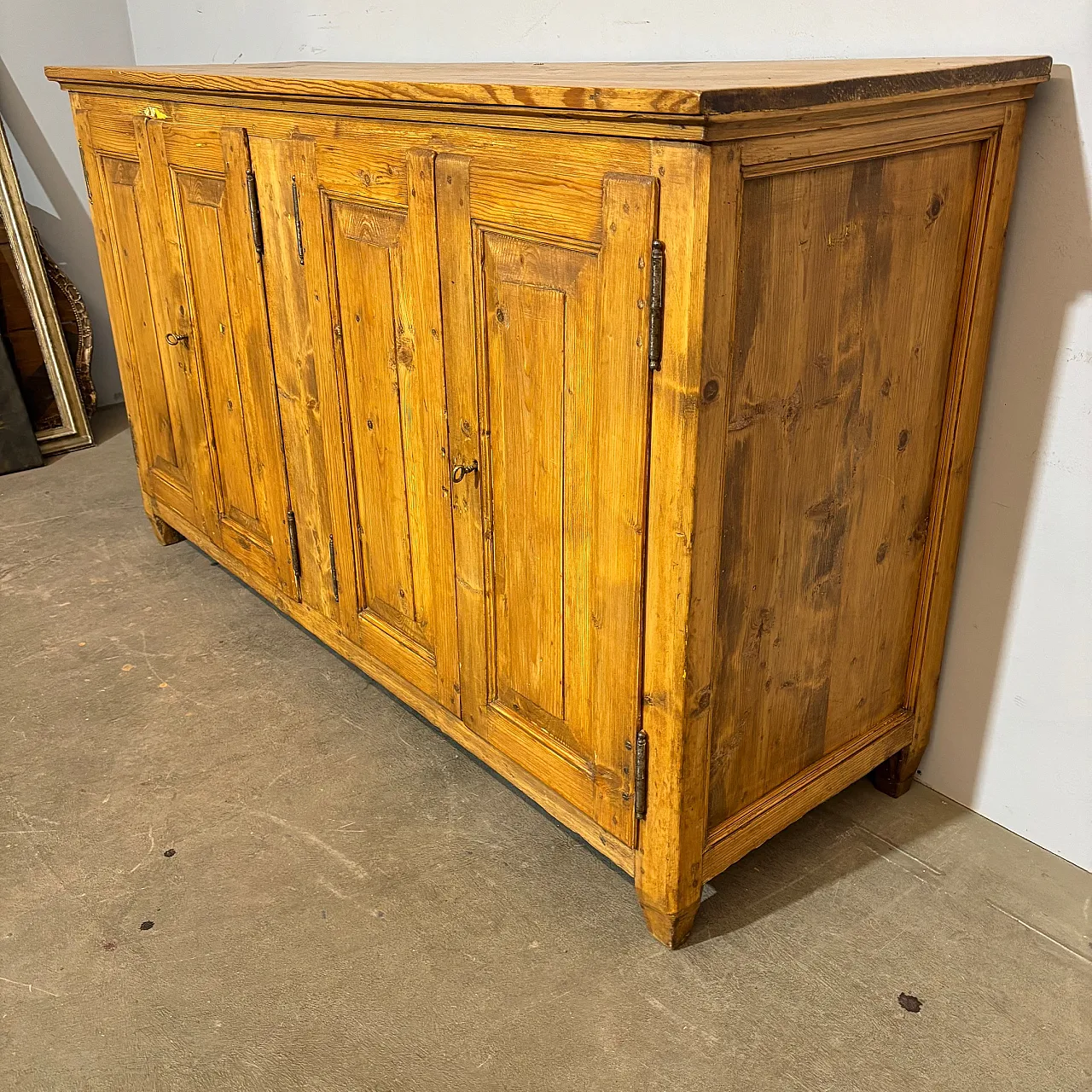 Credenza servante toscana a quattro sportelli , '800 3