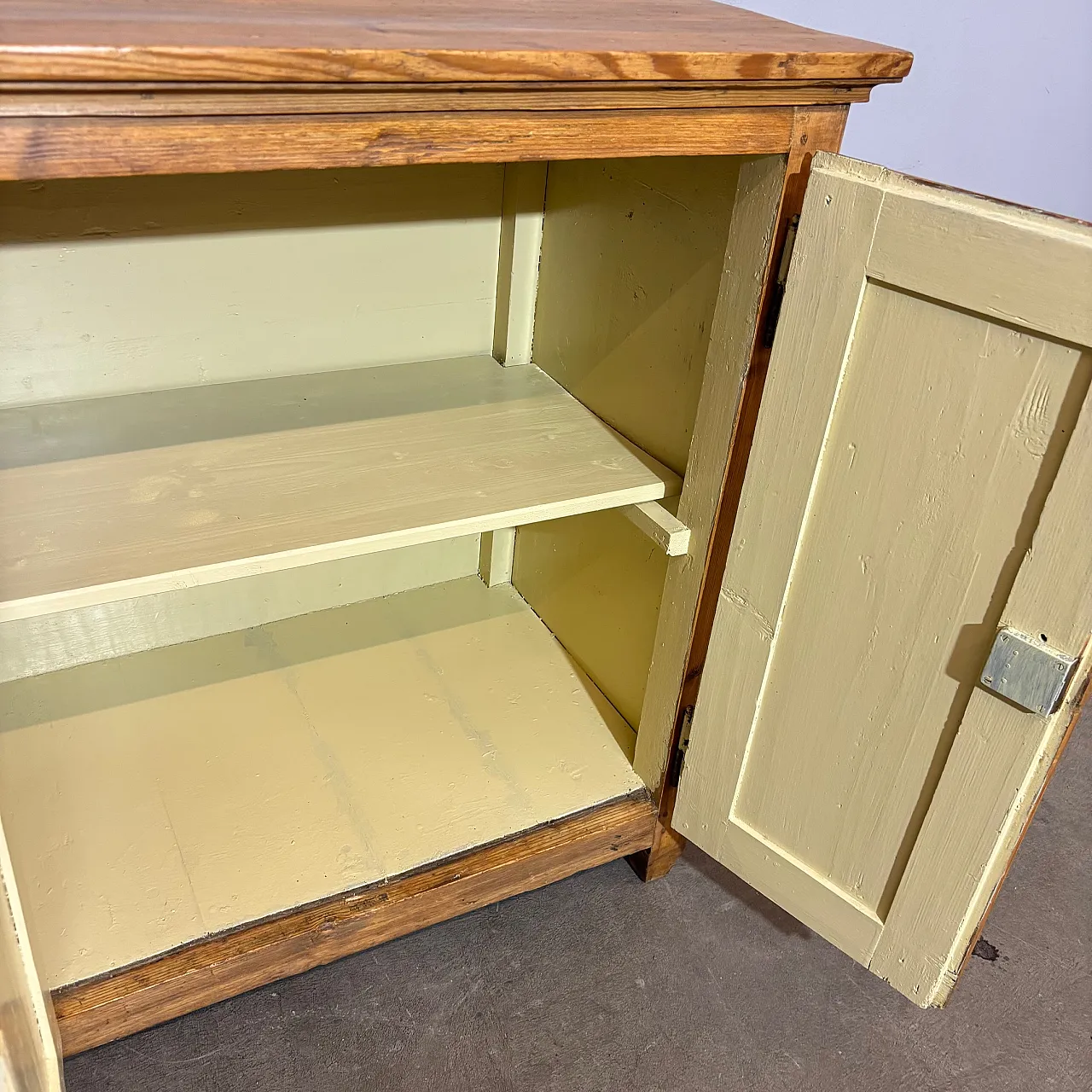 Credenza servante toscana a quattro sportelli , '800 9