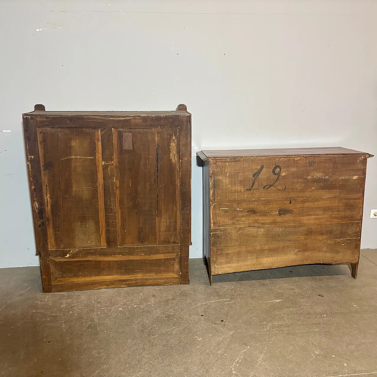 Credenza doppio corpo, dispensa Liberty, 1920 2