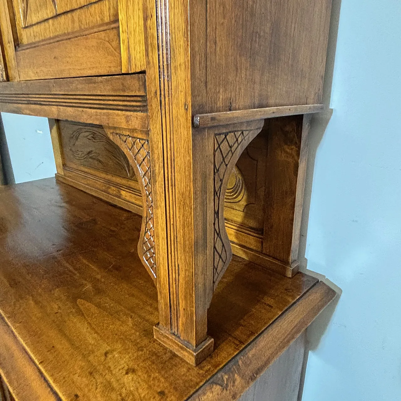 Credenza doppio corpo, dispensa Liberty, 1920 4