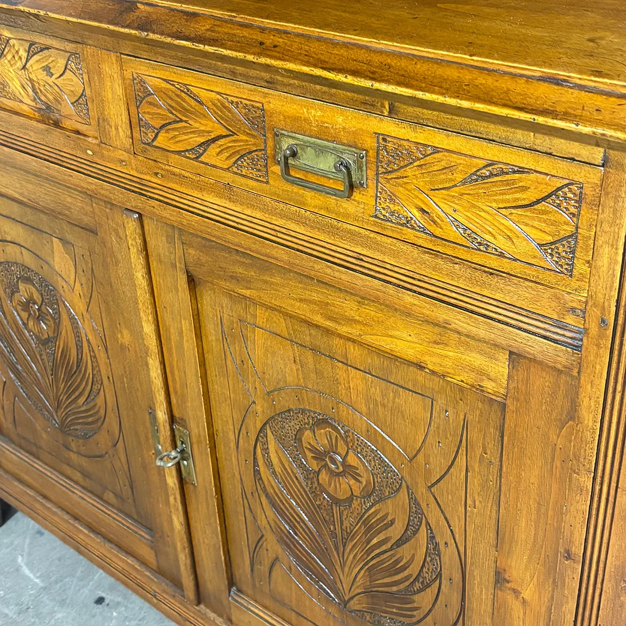 Credenza doppio corpo, dispensa Liberty, 1920 5