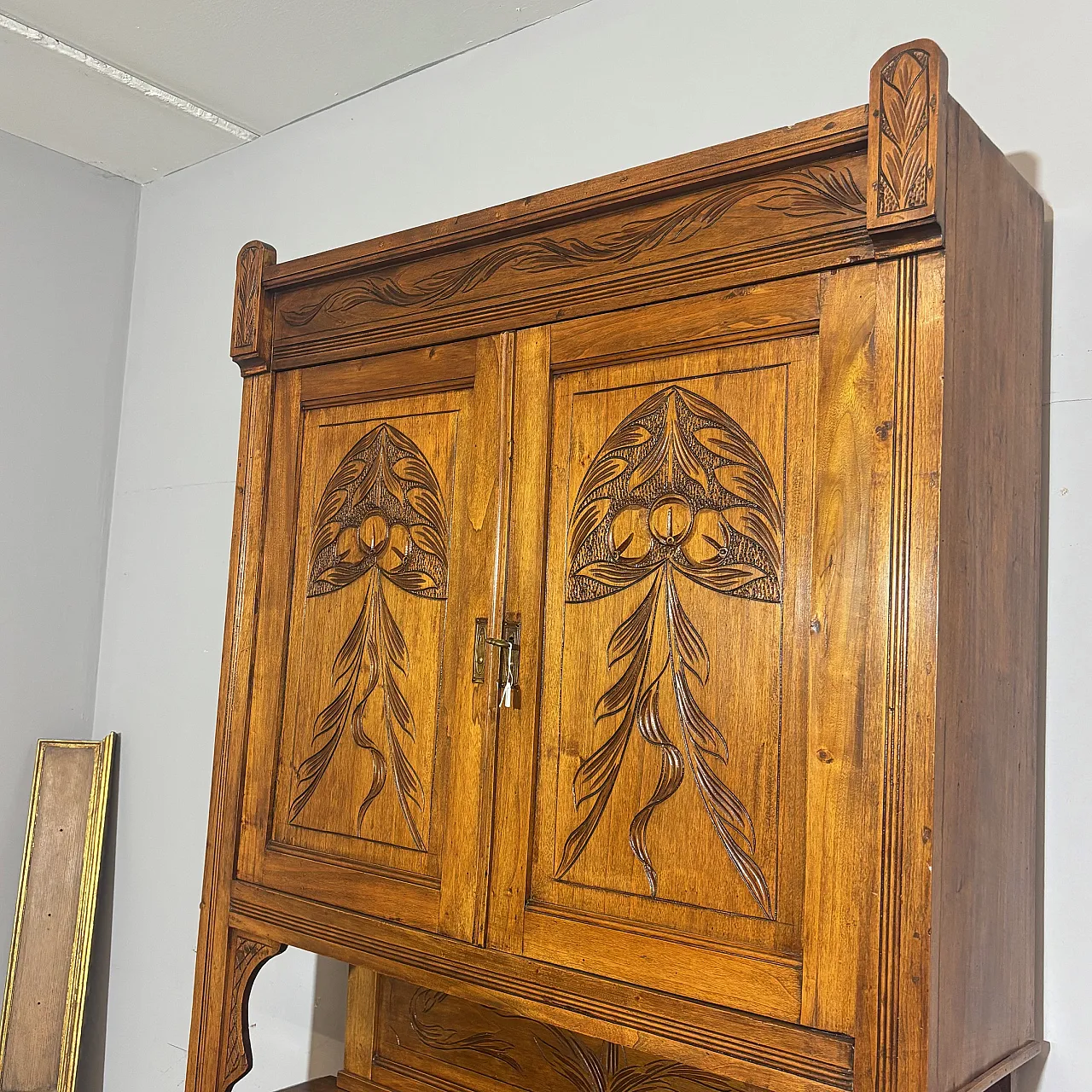 Credenza doppio corpo, dispensa Liberty, 1920 7