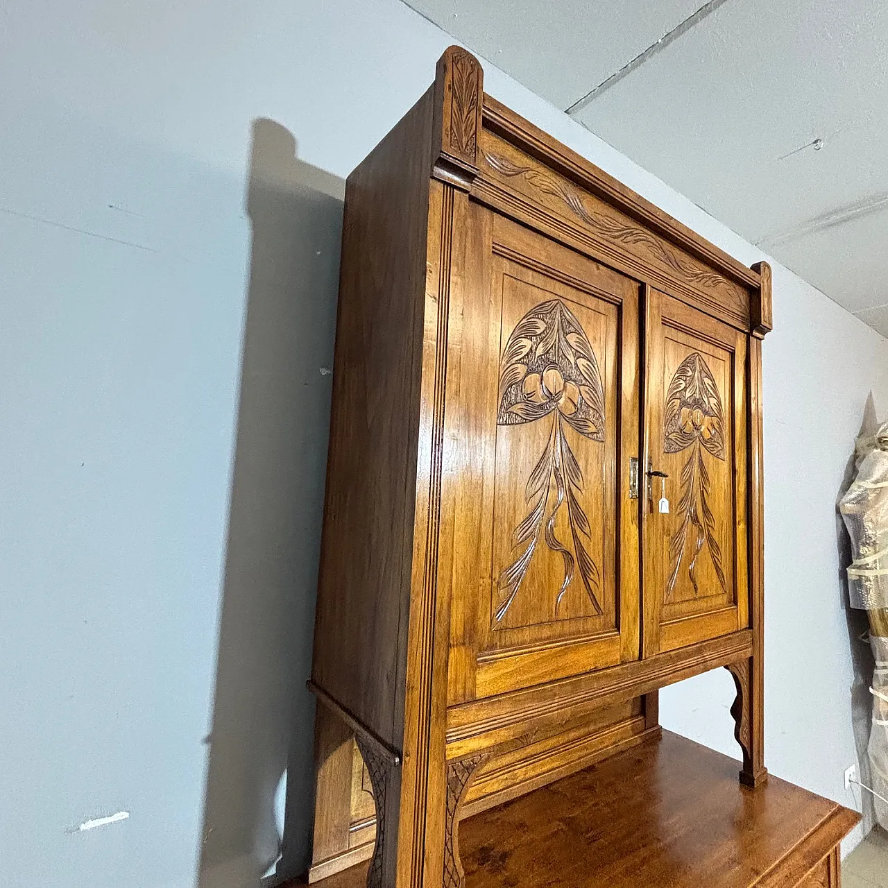 Credenza doppio corpo, dispensa Liberty, 1920 9
